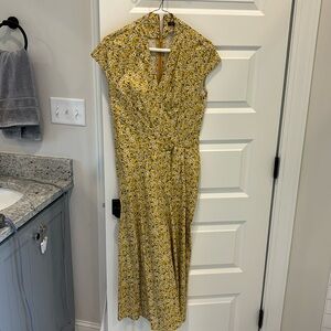 Zac Posen Midi Floral Dress